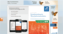 Desktop Screenshot of bwl-formelsammlung.de