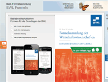 Tablet Screenshot of bwl-formelsammlung.de